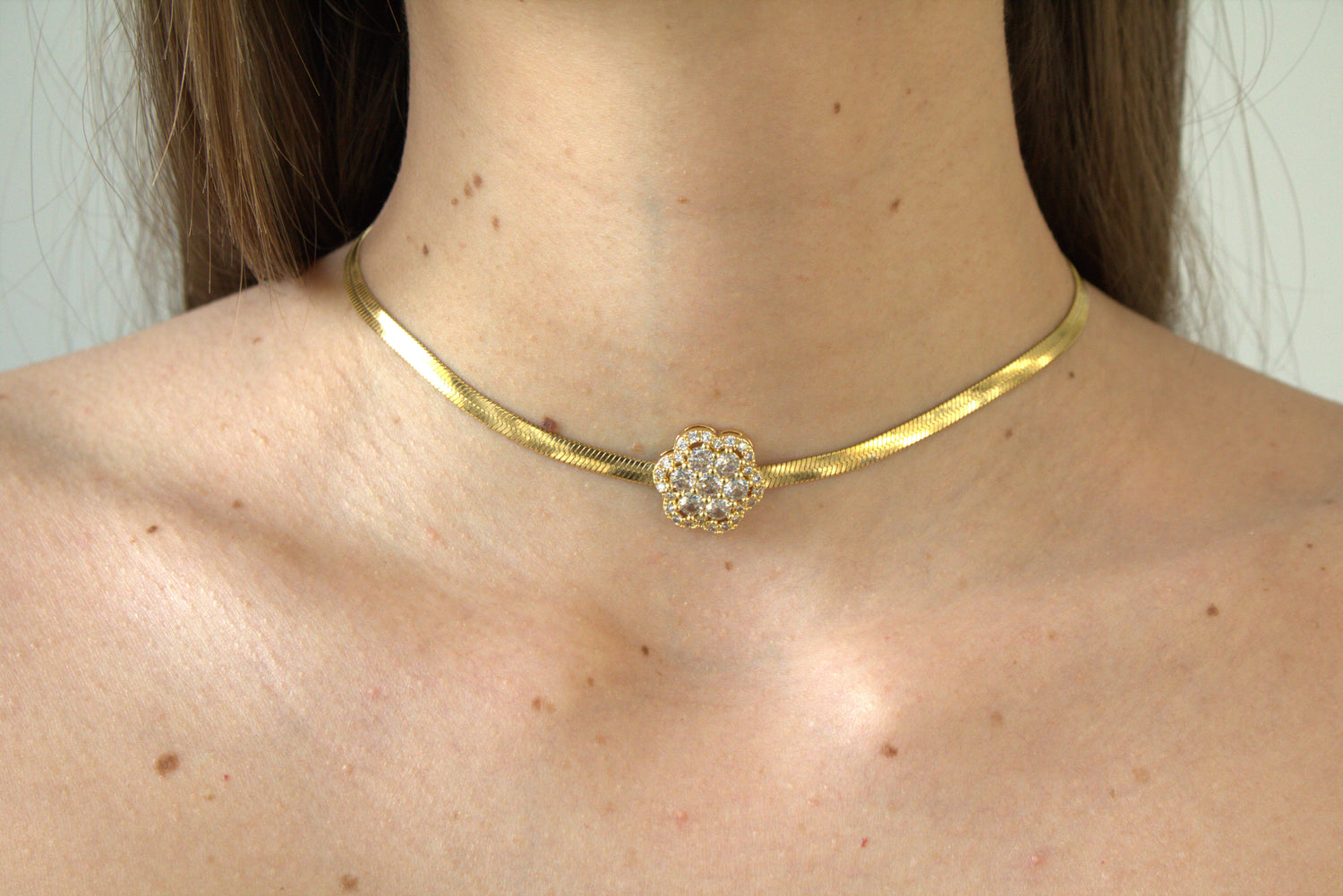 Set Dalia Oro - 4 pezzi