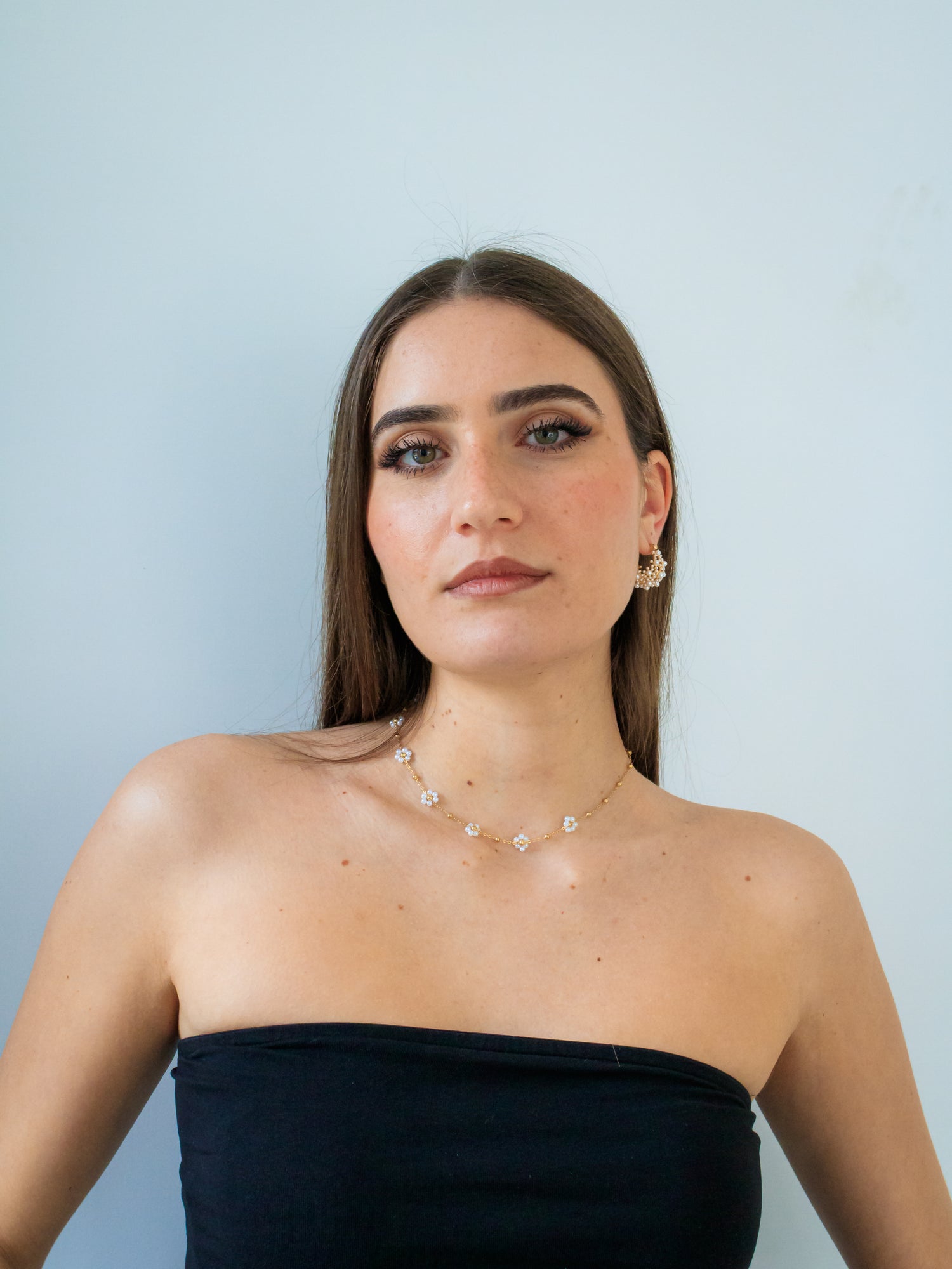 Set Celeste Oro - 2 pezzi