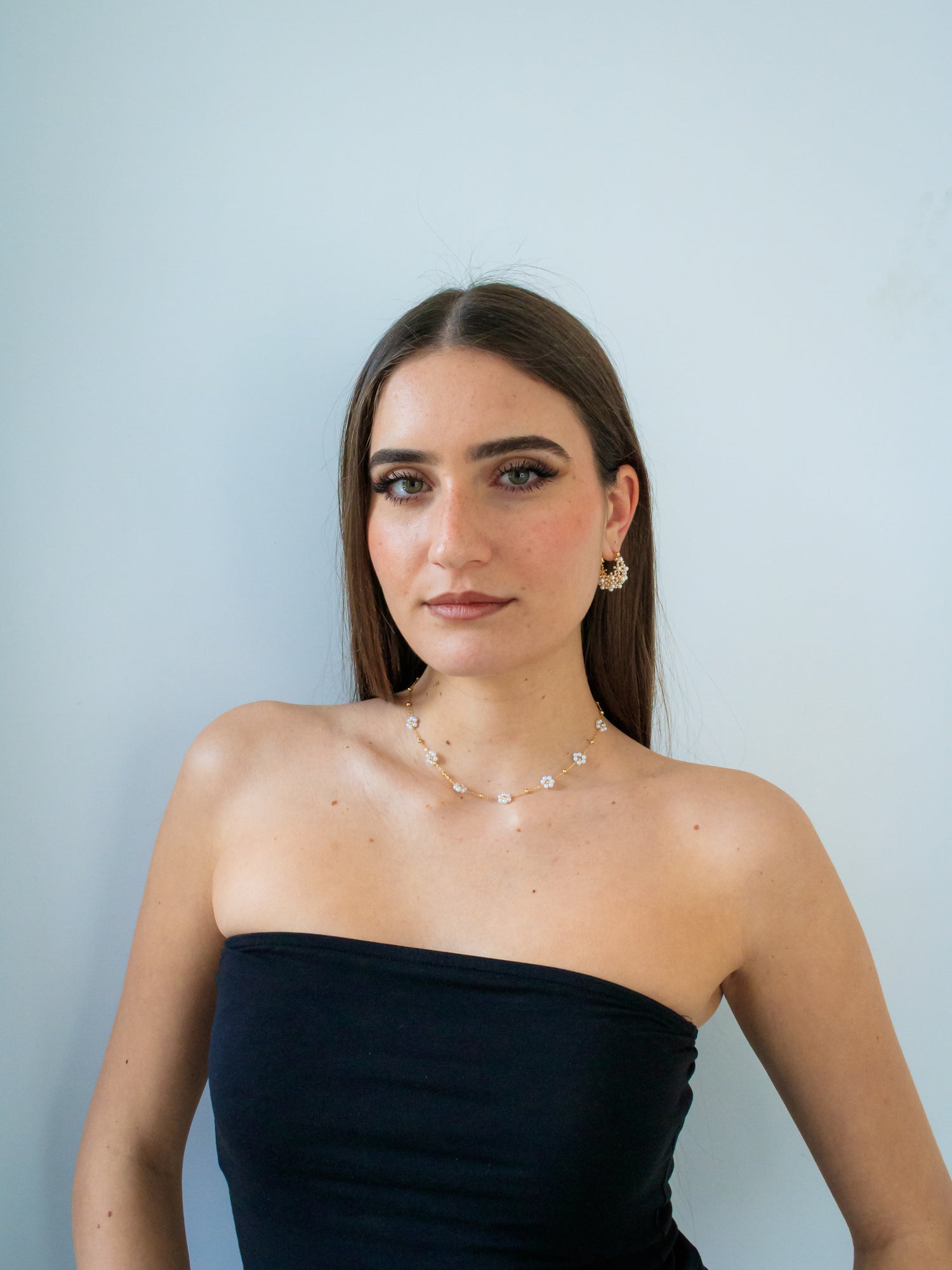 Set Celeste Oro - 2 pezzi